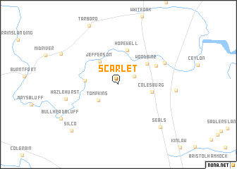 map of Scarlet