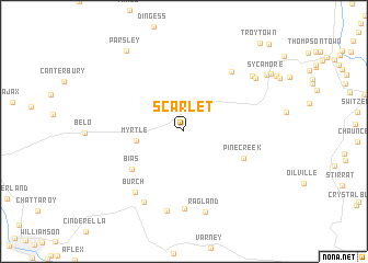 map of Scarlet