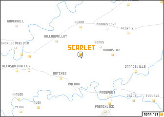 map of Scarlet