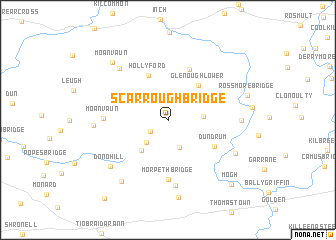 map of Scarrough Bridge