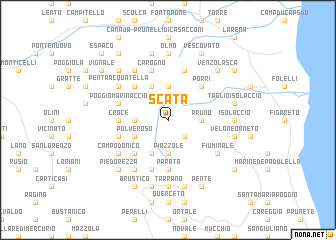 map of Scata