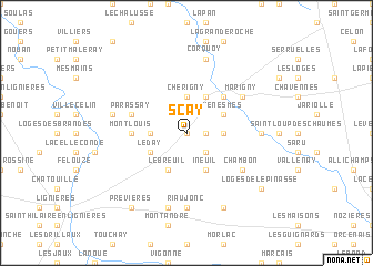 map of Scay