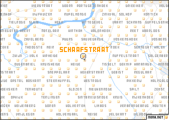 map of Schaafstraat