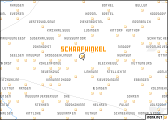 map of Schaafwinkel