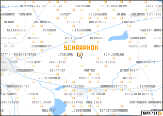 map of Schaaphok