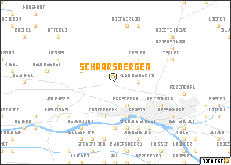 map of Schaarsbergen