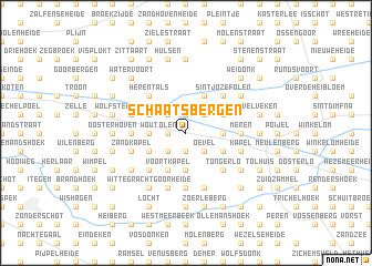 map of Schaatsbergen