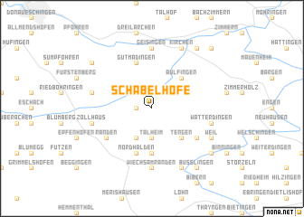 map of Schabelhöfe