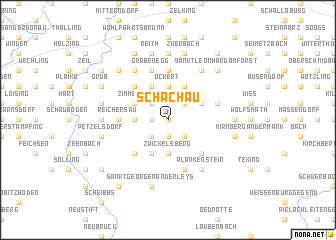 map of Schachau