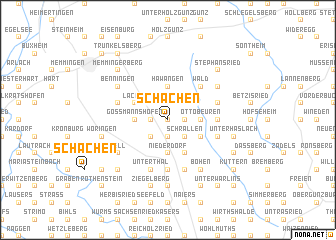 map of Schachen