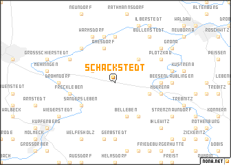 map of Schackstedt