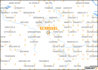 map of Schaddel