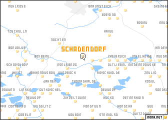 map of Schadendorf