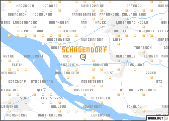 map of Schadendorf