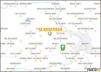 map of Schaderode