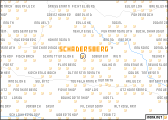 map of Schadersberg