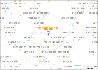 map of Schadges