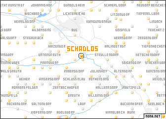 map of Schadlos