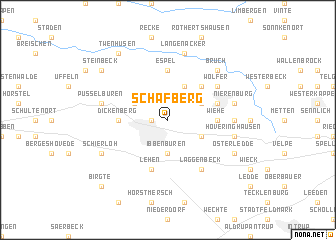 map of Schafberg