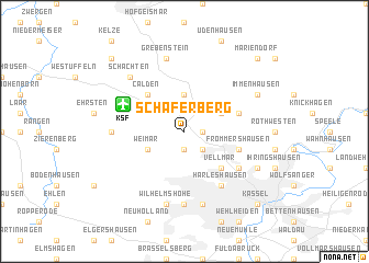 map of Schäferberg