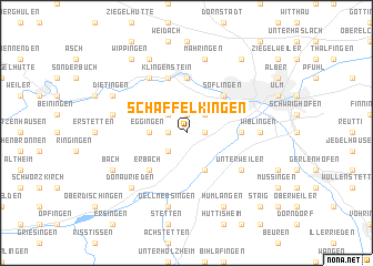 map of Schaffelkingen