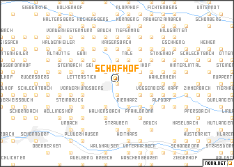 map of Schafhof
