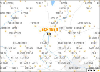 map of Schagen