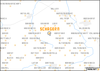 map of Schagern