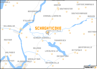 map of Schaghticoke
