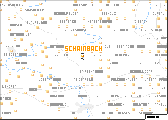 map of Schainbach