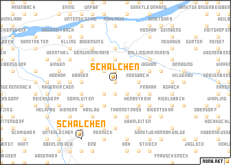 map of Schalchen