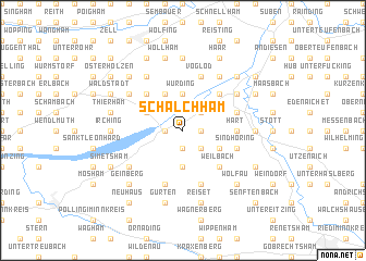 map of Schalchham