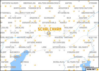 map of Schalchham