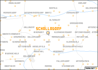 map of Schalladorf