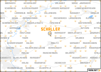 map of Schäller