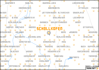 map of Schallkofen