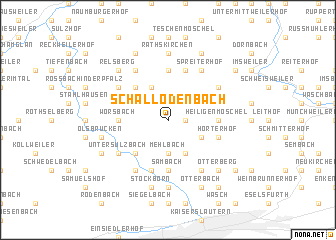 map of Schallodenbach