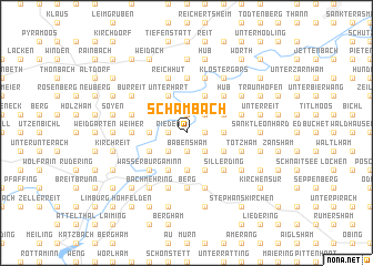 map of Schambach