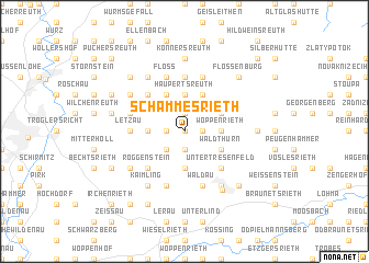 map of Schammesrieth