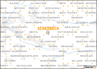 map of Schanbach
