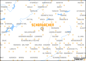 map of Schandachen