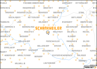 map of Schankweiler