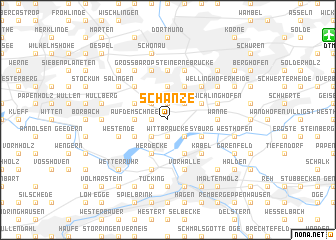 map of Schanze