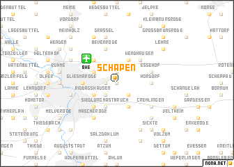 map of Schapen