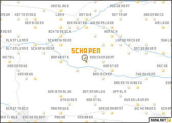 map of Schapen