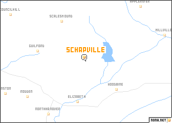 map of Schapville