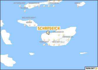 map of Schardeich