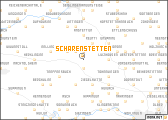 map of Scharenstetten