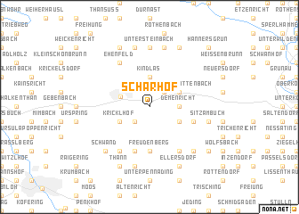 map of Scharhof