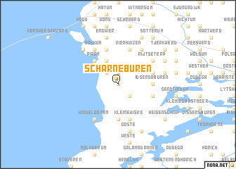 map of Scharneburen